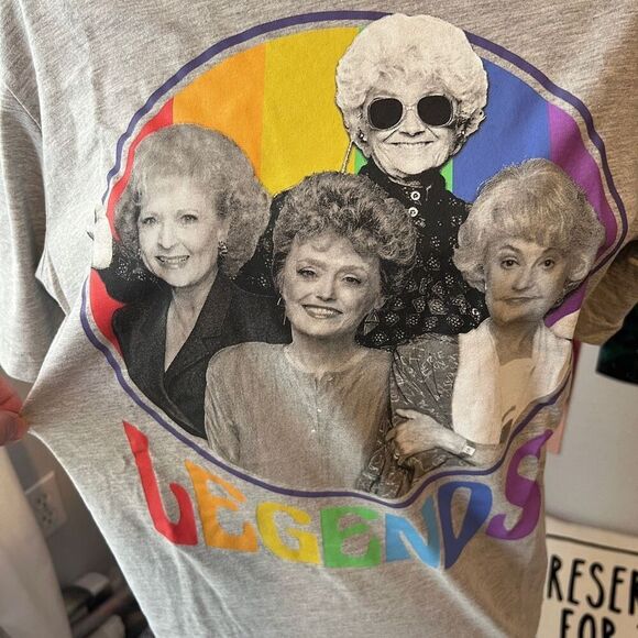 Golden Girls Legends Gray TSHIRT Size Medium - Picture 2 of 5